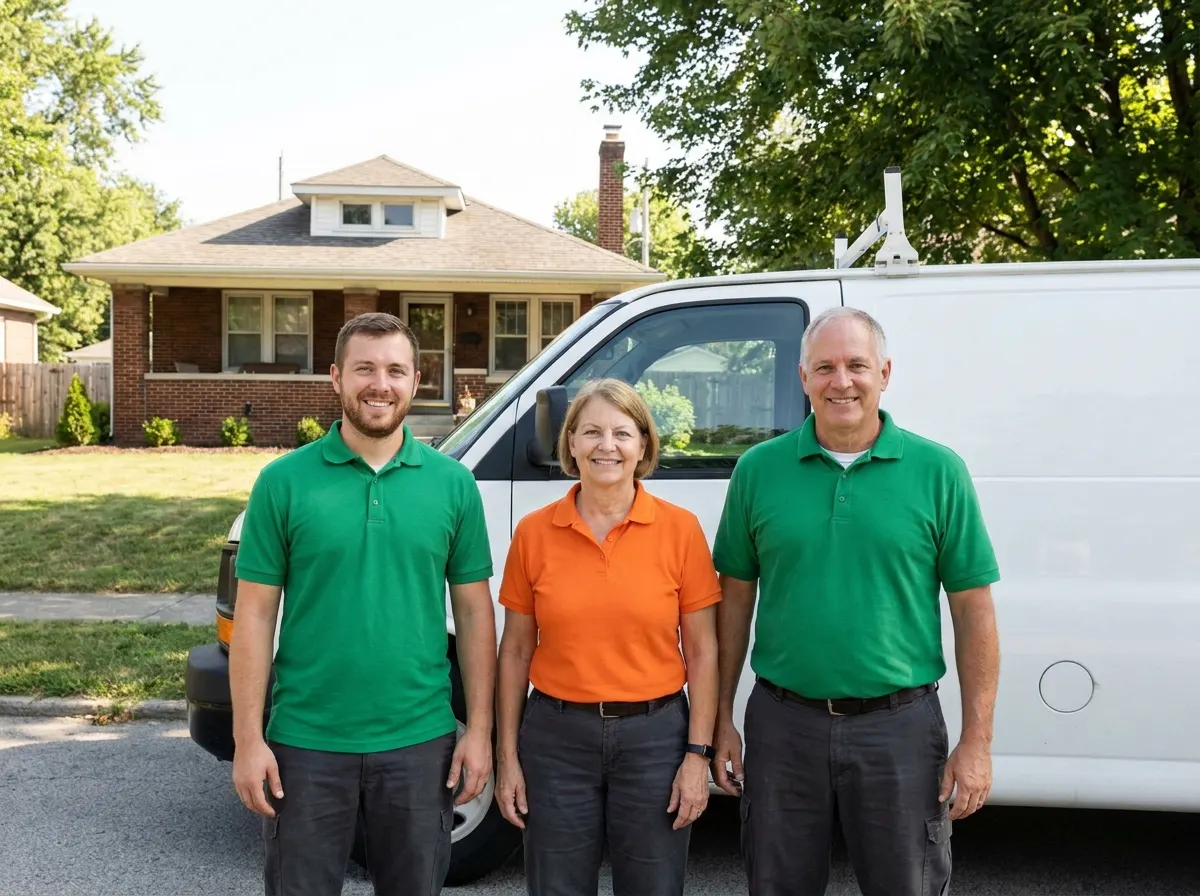 The Rovika Insect Services team, pest control sevice in Indianapolis, IN